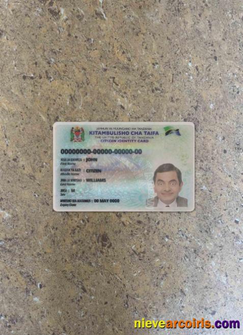 Tanzania ID version 2 photolook